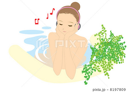 入浴中の女性 入浴中の女性 8197809