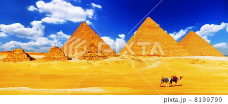 Great Pyramid located at Giza . Great Pyramid located at Giza . 8199790