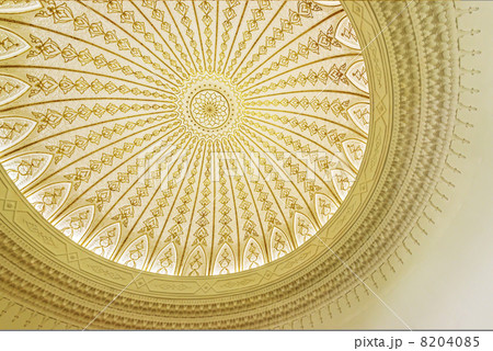 マレーシア・イスラム美術館内の天井(マレーシア、クアラルンプール) 8204085