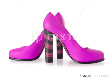 Woman shoes isolated on white Woman shoes isolated on white 8205207