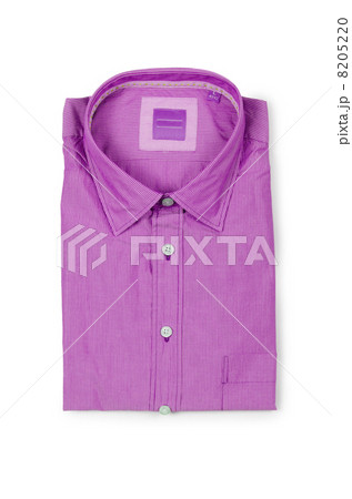 Nice male shirt isolated on the white Nice male shirt isolated on the white 8205220