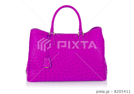 Elegant woman bag isolated on white Elegant woman bag isolated on white 8205411