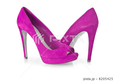 Woman shoes isolated on white Woman shoes isolated on white 8205425