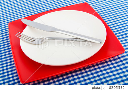 Table setting with knife and fork Table setting with knife and fork 8205532