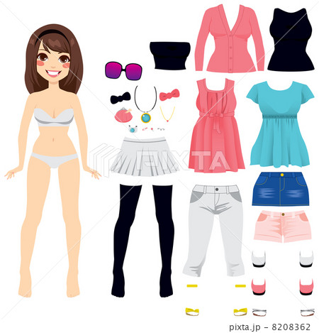 Paper Doll Women Fashion 8208362