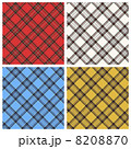 チェックのパターン　４種 8208870