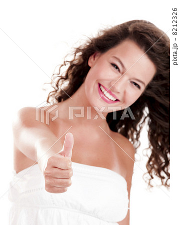 Happy young woman Happy young woman 8212326