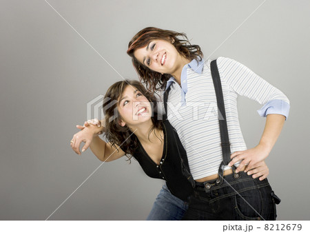 Beautiful female twins 8212679