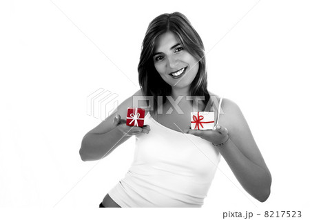 Christmas woman Christmas woman 8217523
