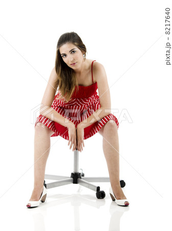 Woman in red Woman in red 8217640