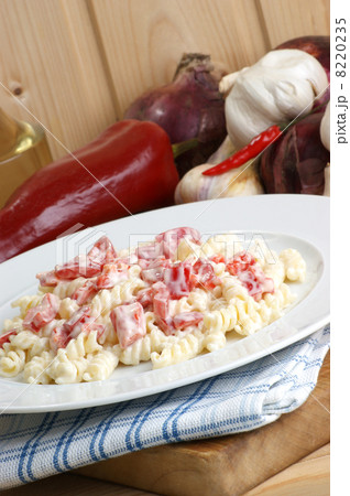 some fresh home made organic noodle salad some fresh home made organic noodle salad 8220235