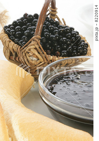 breakfast with elderberry jam 8220914