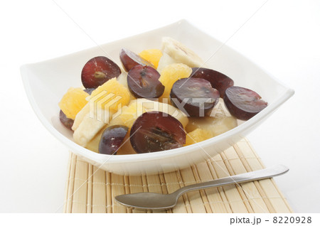 fruit salad in a white bowl fruit salad in a white bowl 8220928