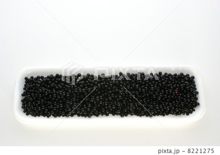 elderberries on a styrofoam container 8221275