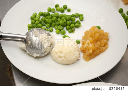 plate used in a large kitchen canteen 8226415