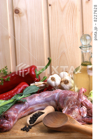 make a vegetable soup and a turkey neck 8227628