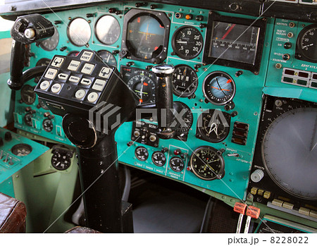 Airplane Cockpit Tu-144. Airplane Cockpit Tu-144. 8228022