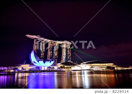 シンガポールの夜景 シンガポールの夜景 8229314