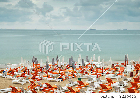 Chairs on the beach 8230455