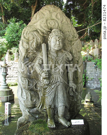 目黒不動尊 水かけ不動明王 目黒不動尊 水かけ不動明王 8231474