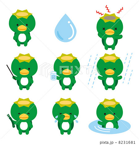 カッパのセット 8231681