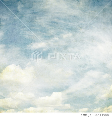 retro image of cloudy sky 8233900