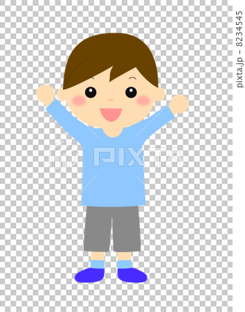 A healthy boy - Stock Illustration [8234545] - PIXTA