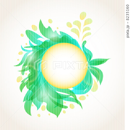 Abstract floral transparent background 8235160