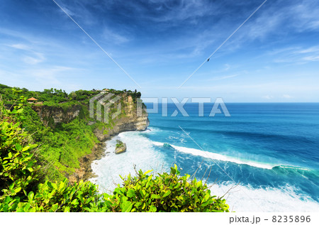 Coast at Uluwatu temple, Bali, Indonesia Coast at Uluwatu temple, Bali, Indonesia 8235896