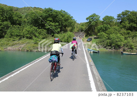 佐田沈下橋　四万十川 8237103