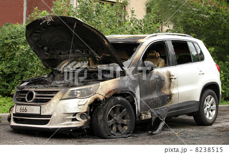 VW burned VW burned 8238515