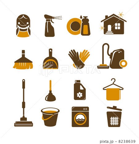 Cleaning vector icons 8238639