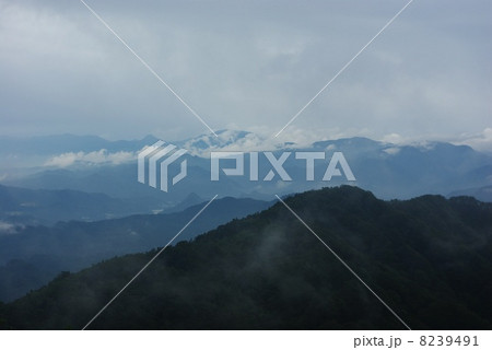 台風前日の御神楽岳・鍋倉山 台風前日の御神楽岳・鍋倉山 8239491