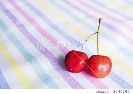 ふたつのさくらんぼ 8240290