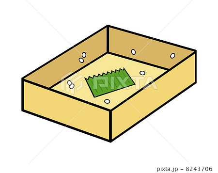 空になった弁当箱のイラスト素材 8243706 Pixta