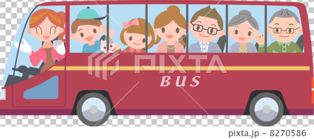 6 people family bus tour guides 8270586