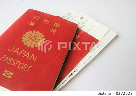 パスポートとボーディングパス パスポートとボーディングパス 8272628