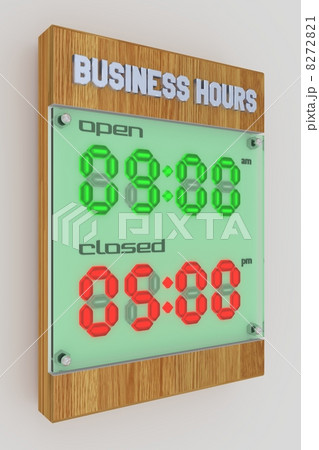 Business Hours - Digital LED Light 12hr (am-pm) Business Hours - Digital LED Light 12hr (am-pm) 8272821
