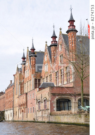 街並み　ブルージュ 8274753