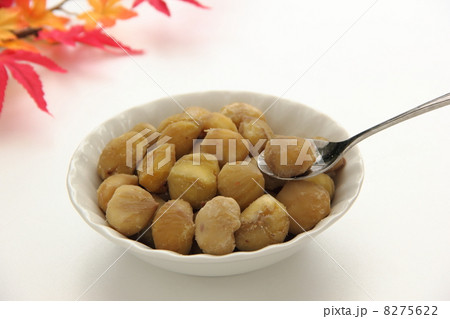 茹でた栗 茹でた栗 8275622