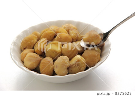 茹でた栗 茹でた栗 8275625