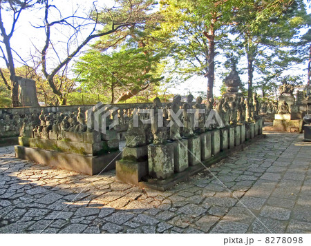 埼玉県の川越大師喜多院の五百羅漢 8278098