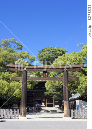 明治神宮の鳥居 明治神宮の鳥居 8278331