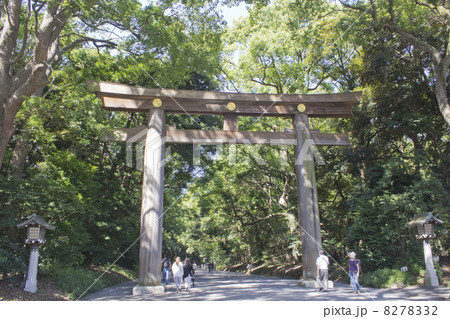 明治神宮の鳥居 明治神宮の鳥居 8278332