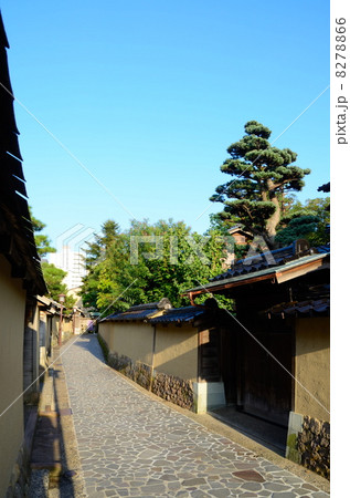 長町武家屋敷跡の夕景【縦】 8278866