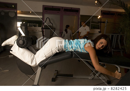 Woman in Gym Woman in Gym 8282425