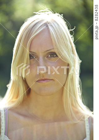 Woman resting in morning 8282438