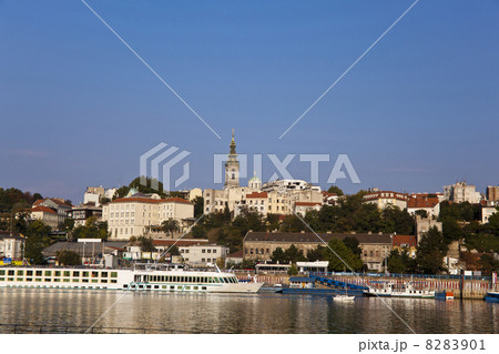 Belgrade, Capital of Serbia, view from the river Sava Belgrade, Capital of Serbia, view from the river Sava 8283901