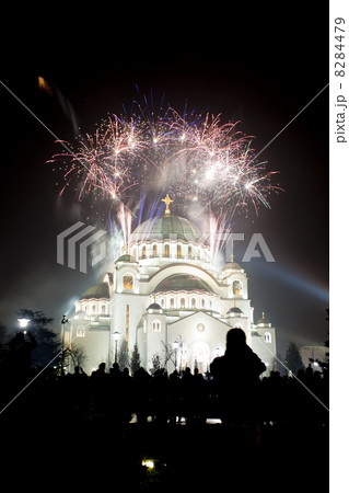 St. Sava Temple in Belgrade, Serbia 8284479