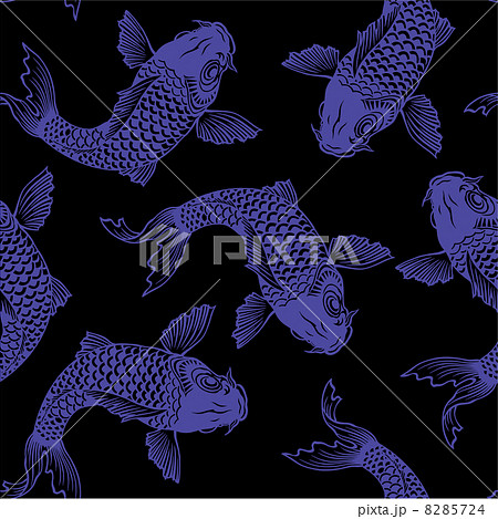 和調の鯉シームレスで 8285724